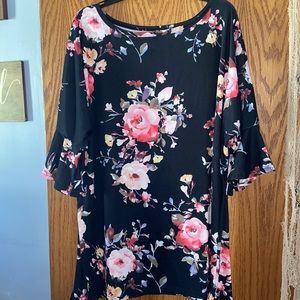 Floral tunic women’s 2XL